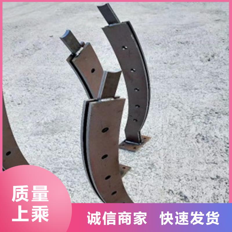 【護欄4】Q235鋼板立柱交貨準時