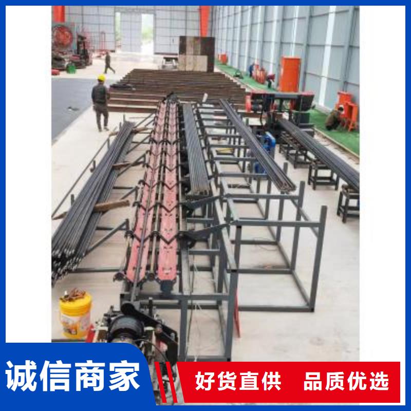 鋼筋鋸切鐓粗套絲打磨生產線生產基地