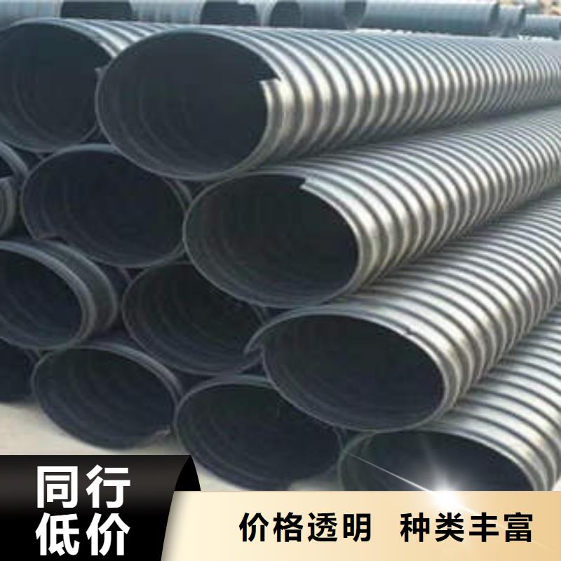 PE钢带增强螺旋波纹管CPVC电力管海量现货