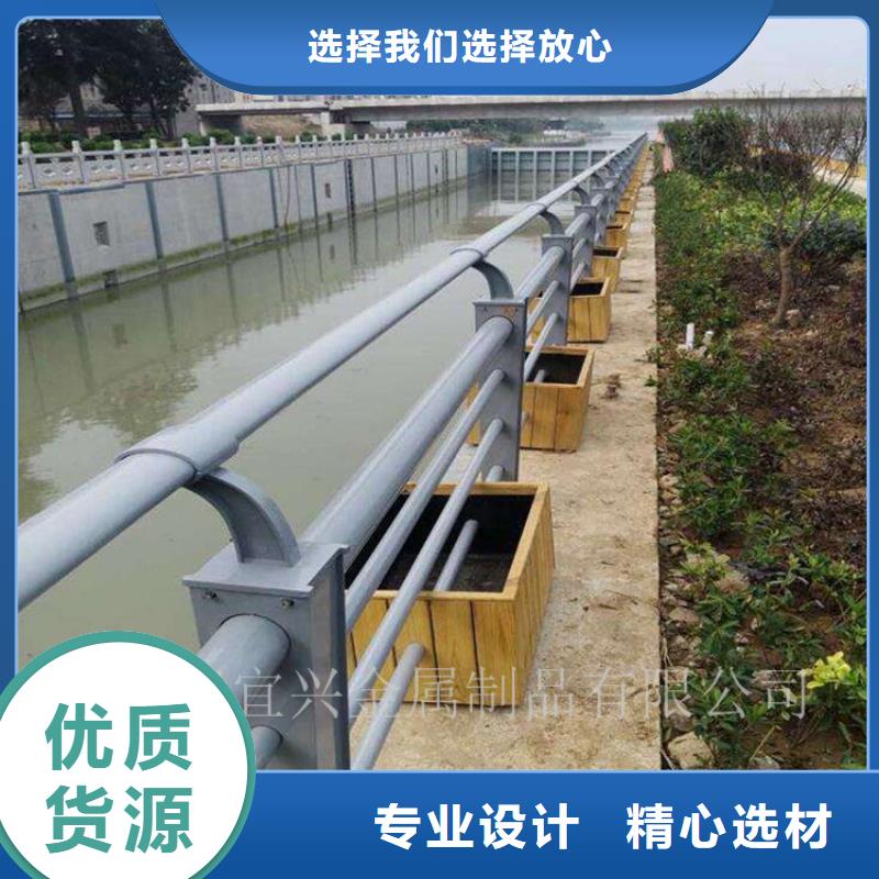 景觀木紋護欄201不銹鋼復合管實體廠家