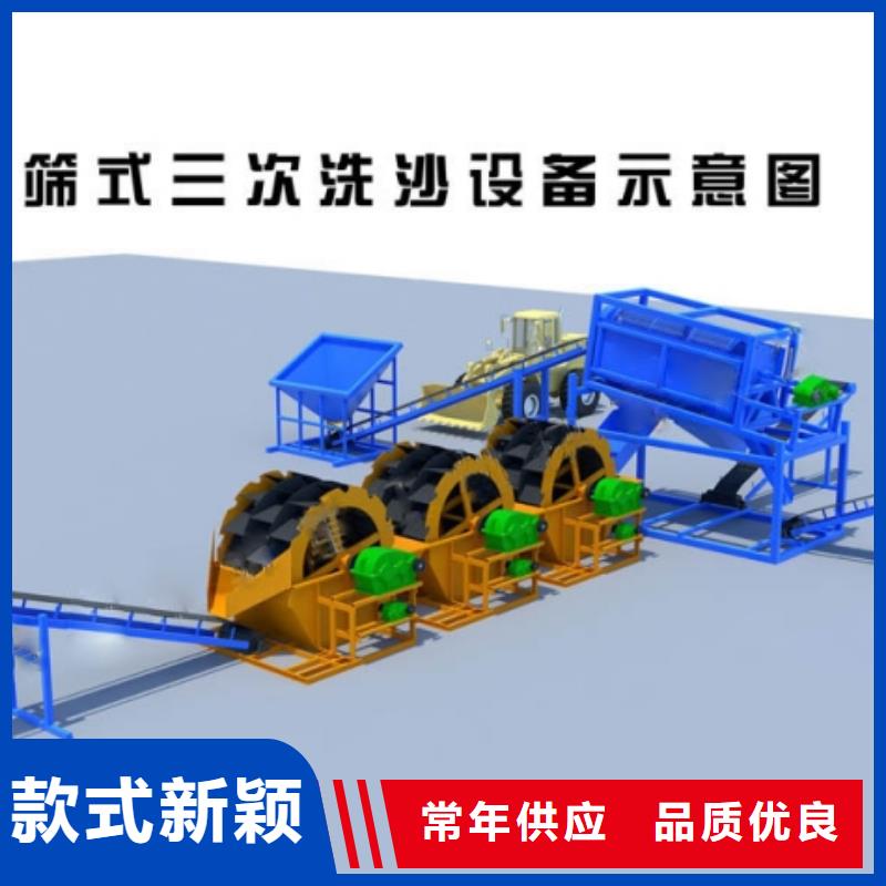 挖斗洗沙機。絞龍洗沙機。機制砂制砂生產線。