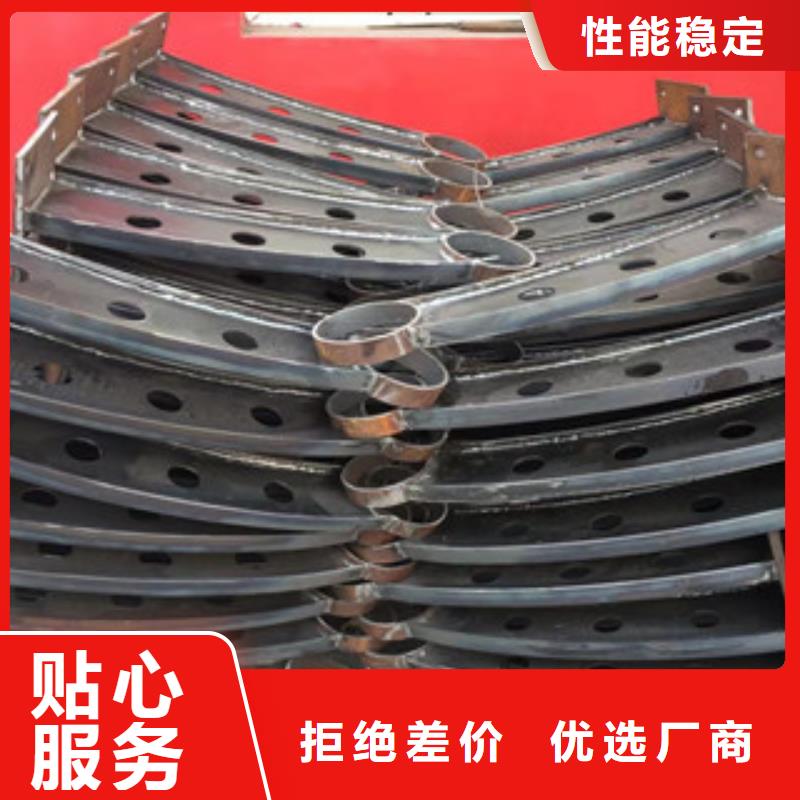 立柱不锈钢复合管桥梁护栏售后服务完善