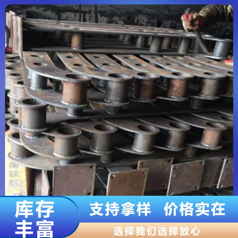 立柱不銹鋼復合管橋梁防撞護欄貼心服務