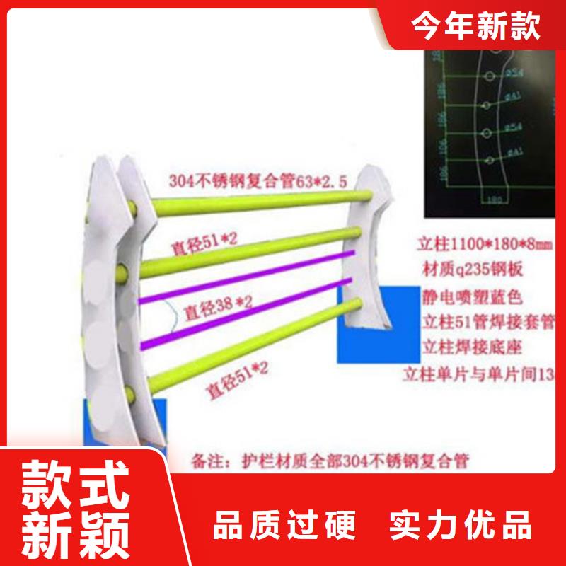 304不銹鋼復(fù)合管護(hù)欄規(guī)格齊全