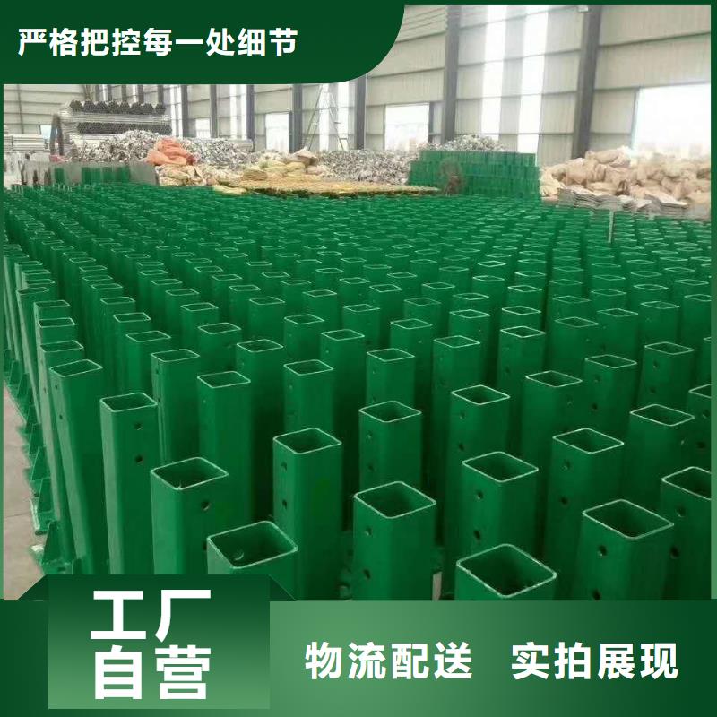 波形护栏-镀锌喷塑防撞栏做工精细