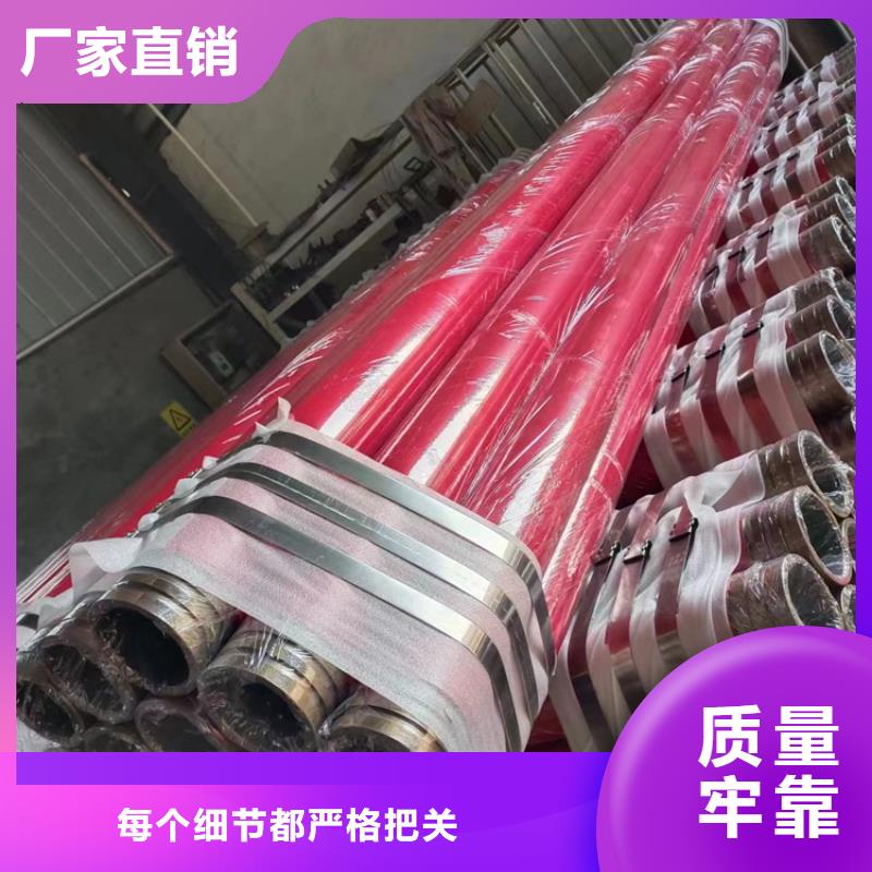 內外涂塑鋼管襯塑復合管廠家工廠認證