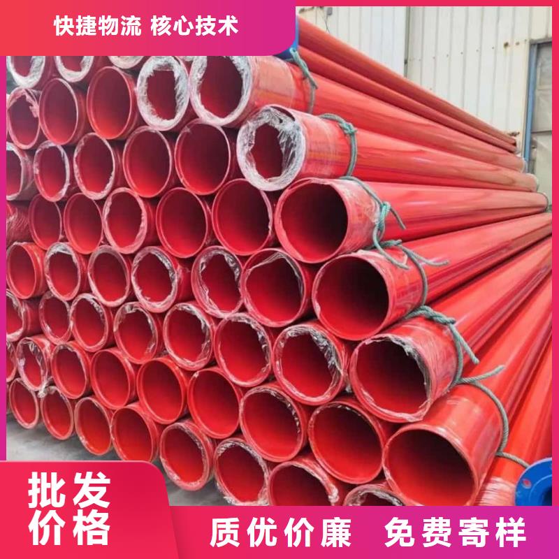 熱浸塑保護鋼制復合鋼管現貨實拍