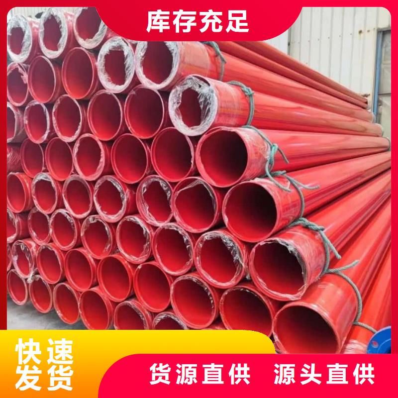 【热浸塑保护钢制复合钢管】防腐钢管厂家交货准时