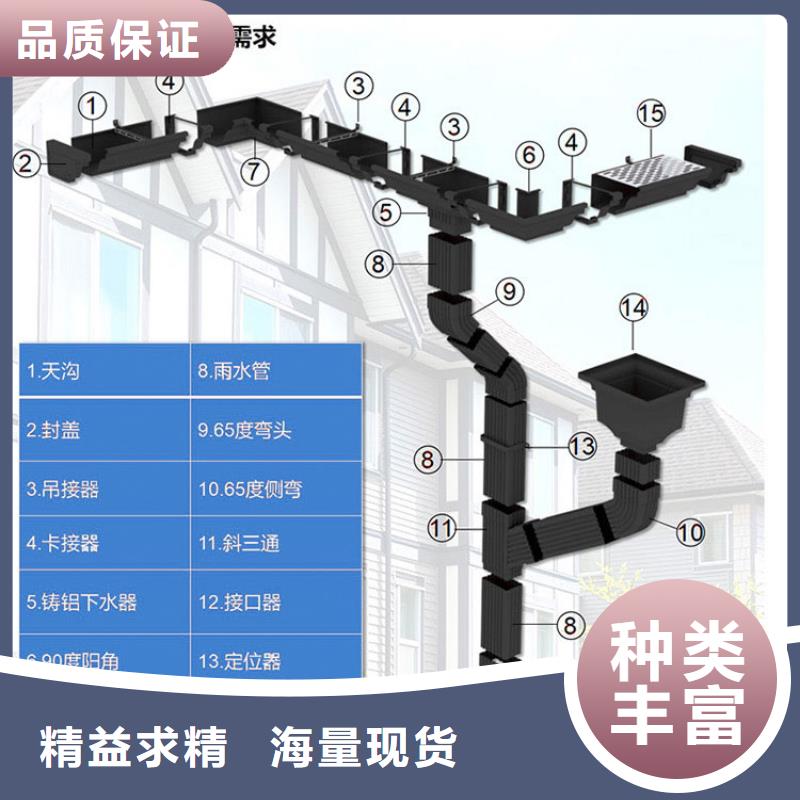 廠房鋁合金雨水管安裝