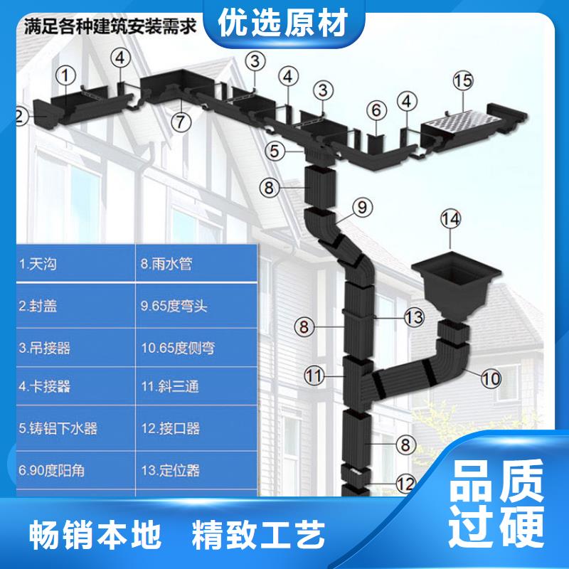 管鋁合金天溝落水系統價格實惠