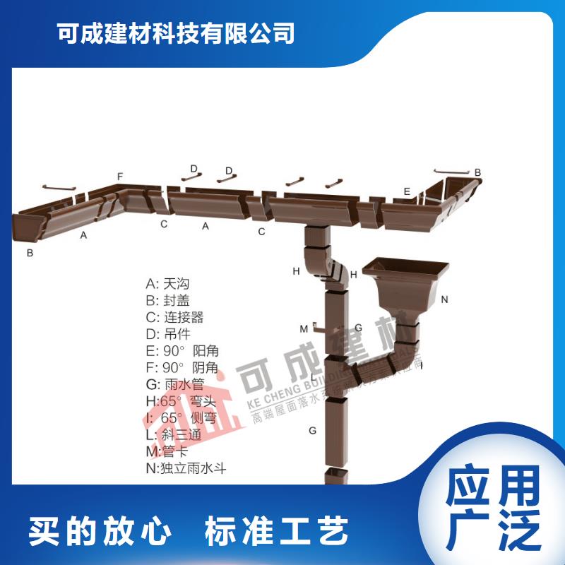 鋁合金雨水槽規格