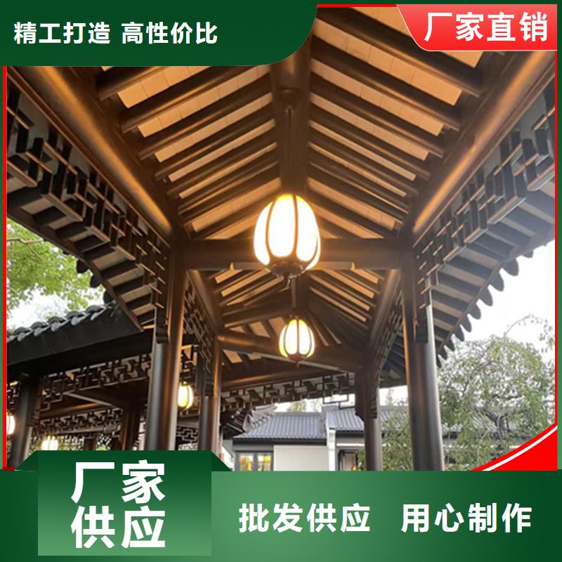 古建鋁替木鋼結構連廊測量