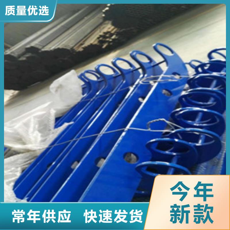 防撞立柱木纹转印护栏种类多质量好