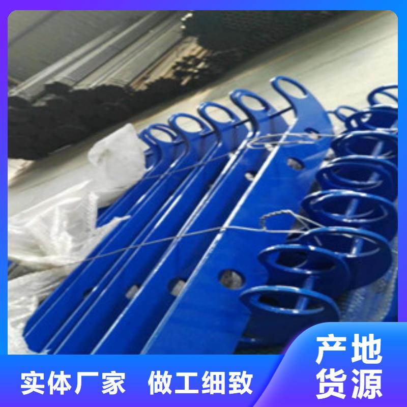 防撞立柱木纹转印护栏种类多质量好