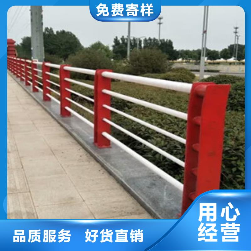 木纹转印护栏-道路防撞护栏货源直销
