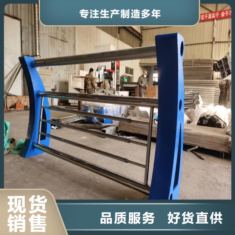 橢圓管防撞欄桿純手工焊接