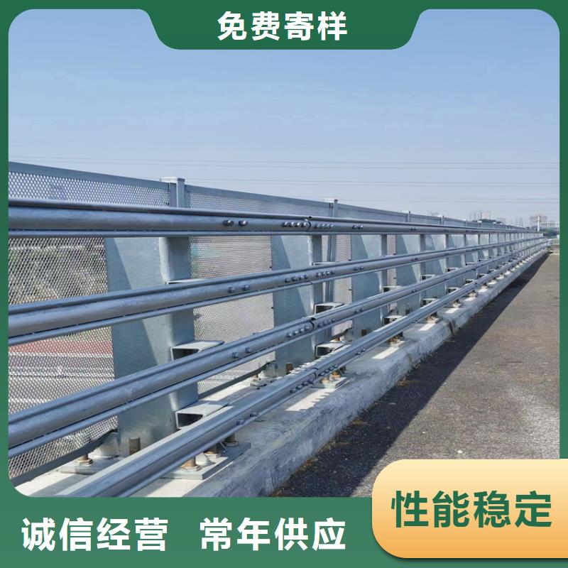 鋅鋼橋梁防撞護欄強度高