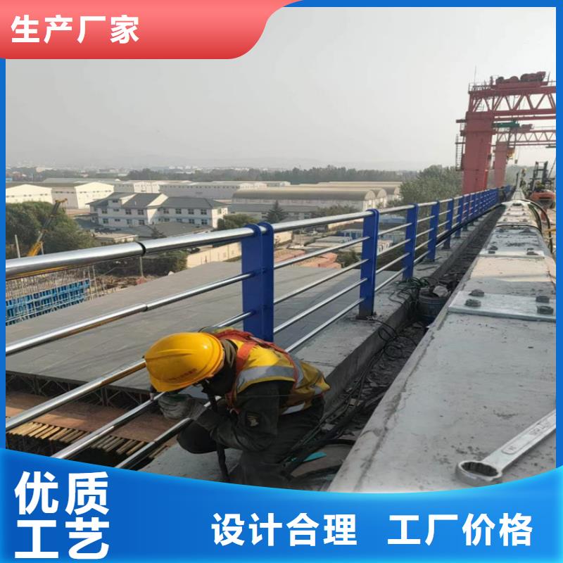 燈光河道防撞護欄展鴻護欄生產工期短