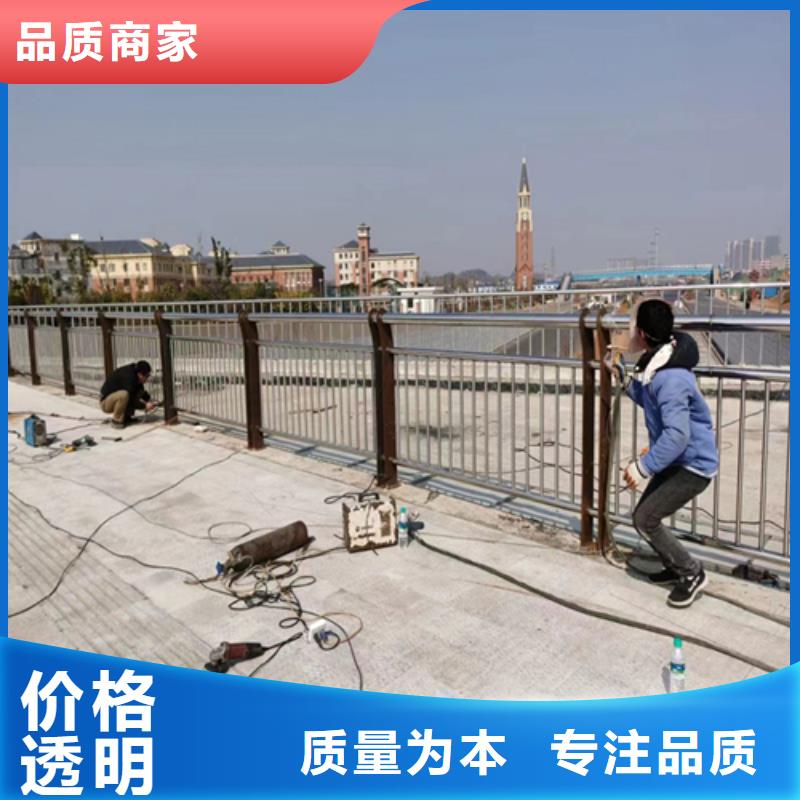橢圓管噴塑橋梁護欄堅固穩定性好