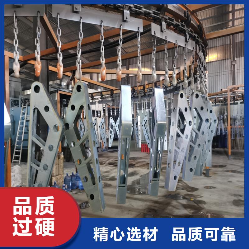 橢圓管噴塑防撞欄桿國標材質庫存充足