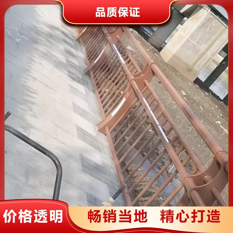 圓管橋梁燈光防護欄展鴻護欄批發供應