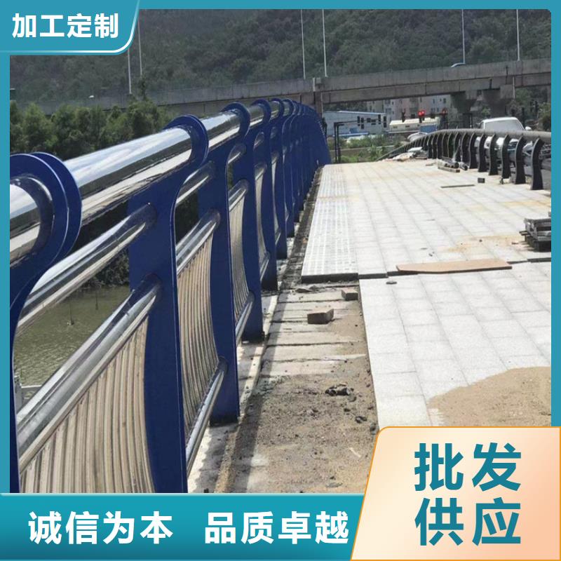 靜電噴塑河道欄桿立柱設計科學合理展鴻護欄質量可靠