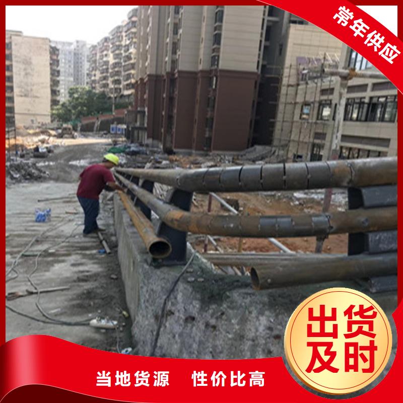 橋梁靜電噴塑欄桿漆面平整光滑展鴻護欄售后有保障
