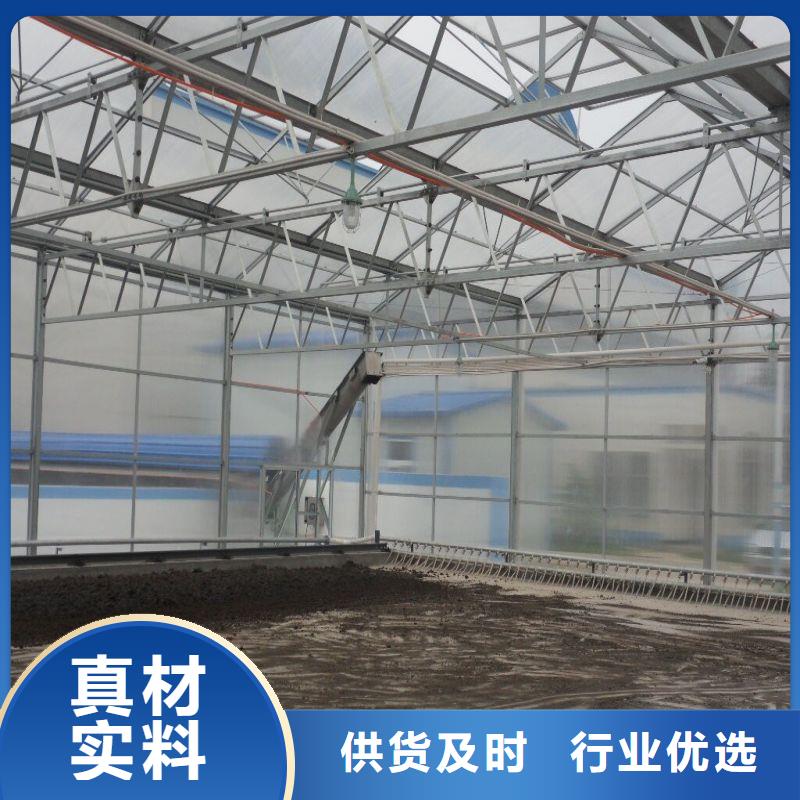 蔬菜連體溫室大棚管 實體廠家