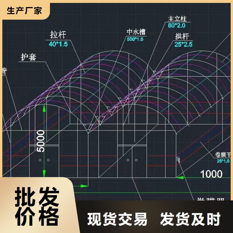 蓮池冷鍍鋅管大棚