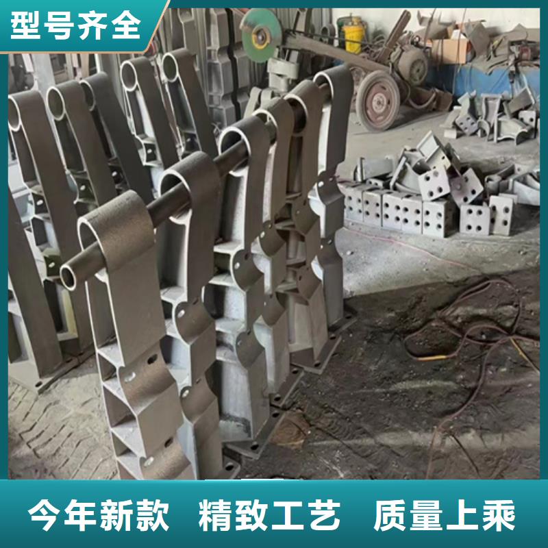 不锈钢桥梁护栏复合管防撞栏杆厂家精心