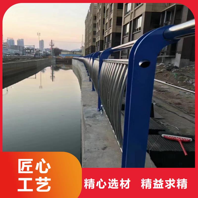 河道護欄不銹鋼復合管橋梁護欄現貨充裕