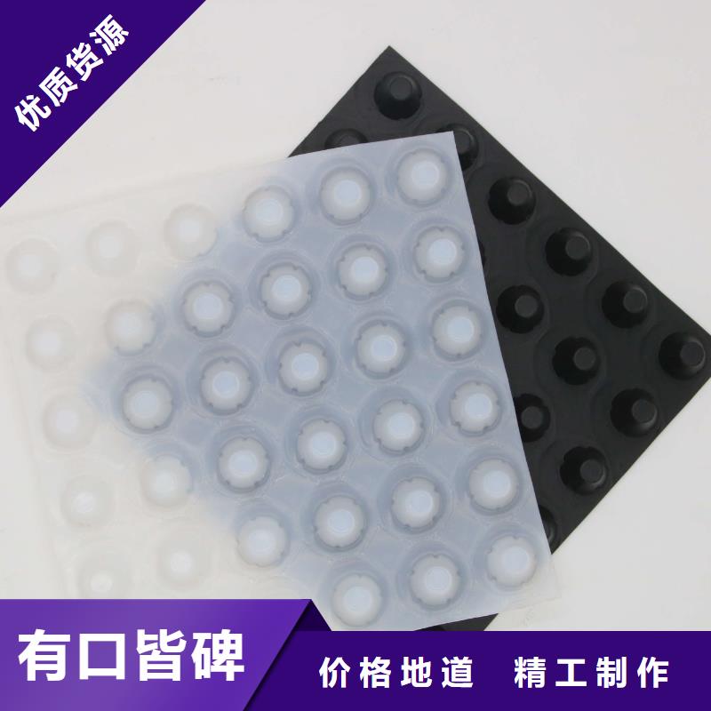【塑料排水板土工格栅厂家货源】