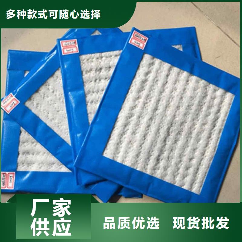 膨潤土防水毯三維復合排水網細節嚴格凸顯品質