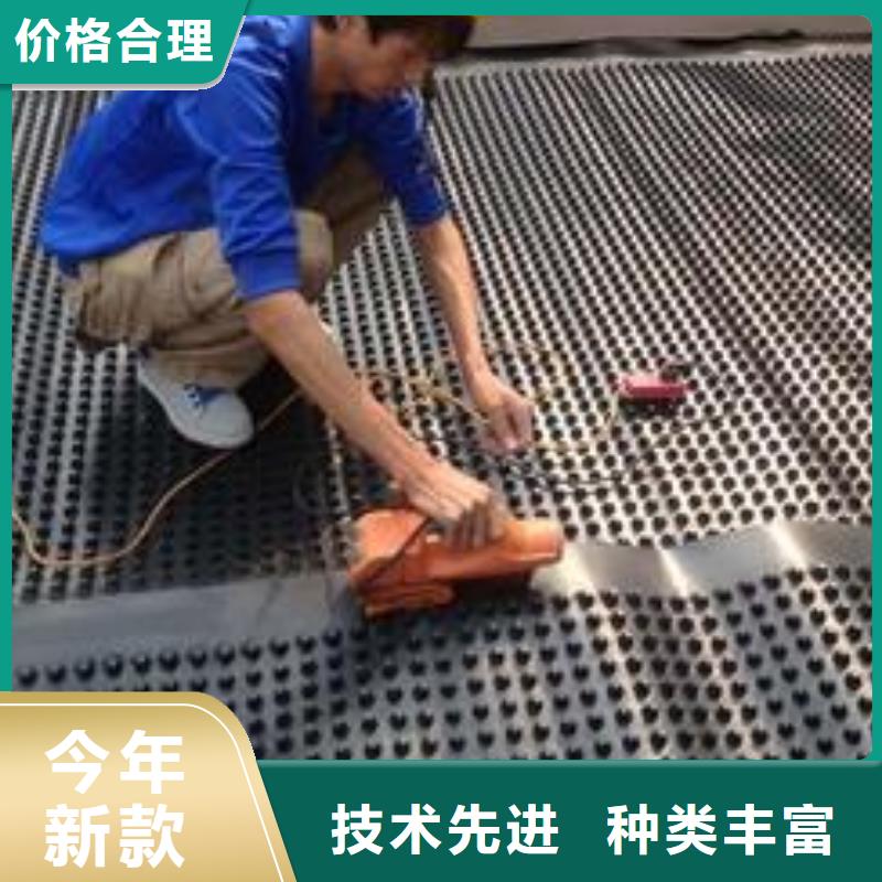 塑料排水板,短絲土工布安裝簡單