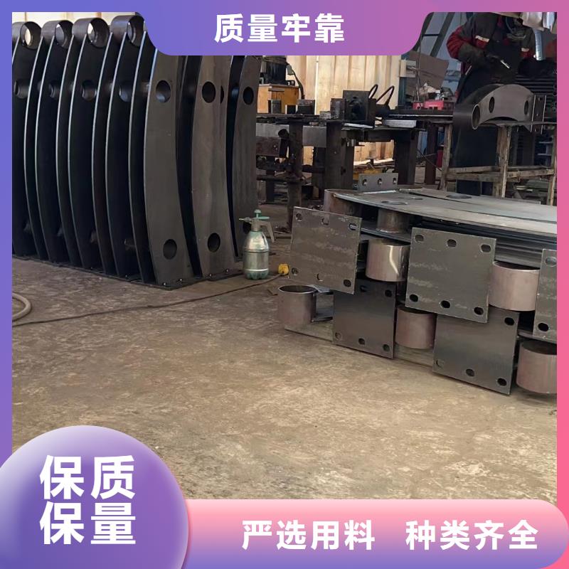 防撞不銹鋼復合管欄桿生產流程