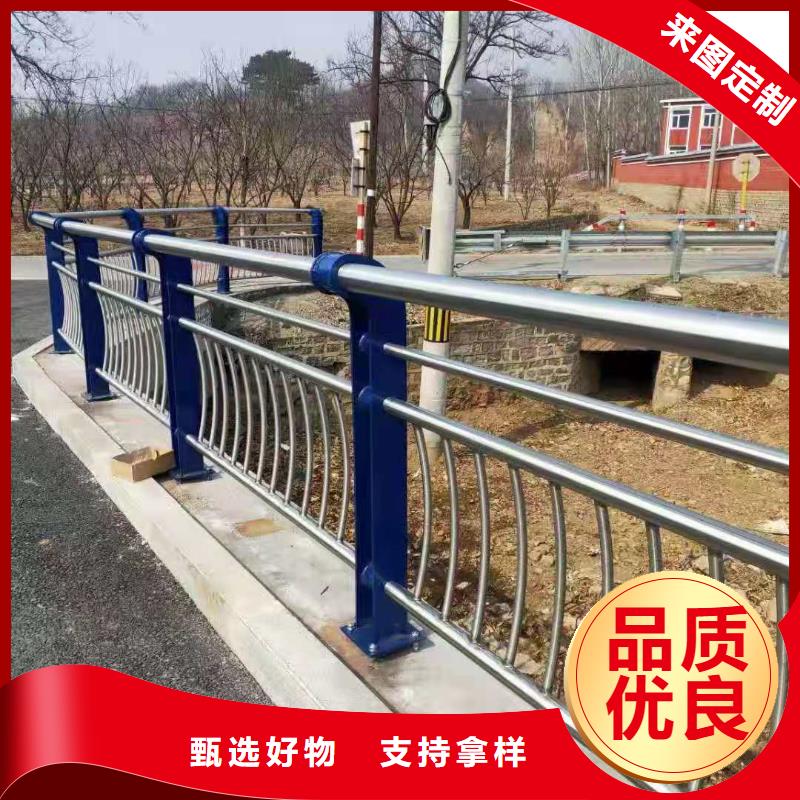橋梁防撞護欄柱子規格齊全