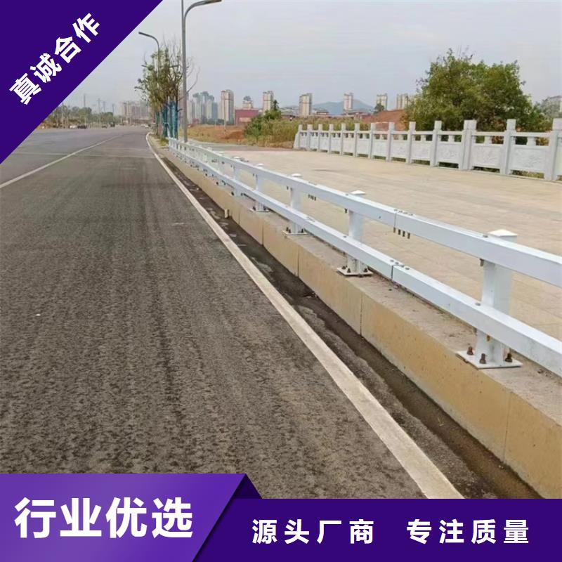 河道不銹鋼燈箱欄桿定做
