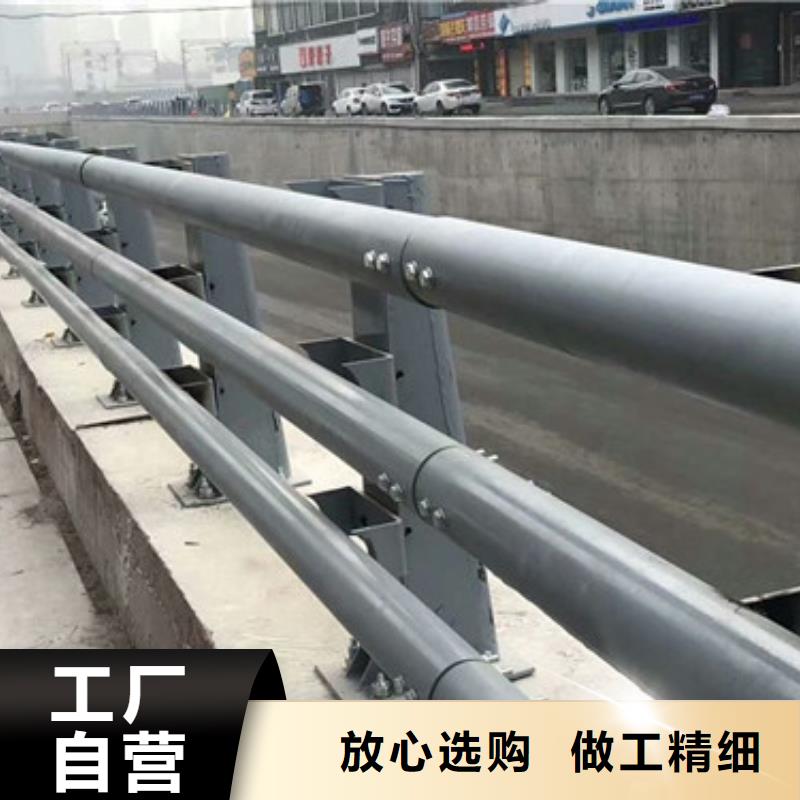 橋上的防撞護欄不銹橋鋼橋梁護欄