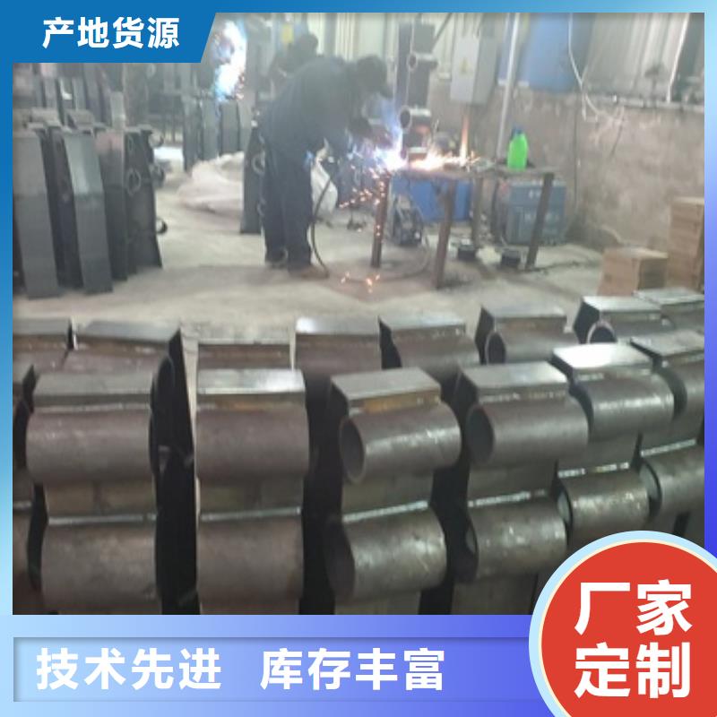 桥梁护栏 不锈钢复合管护栏经久耐用