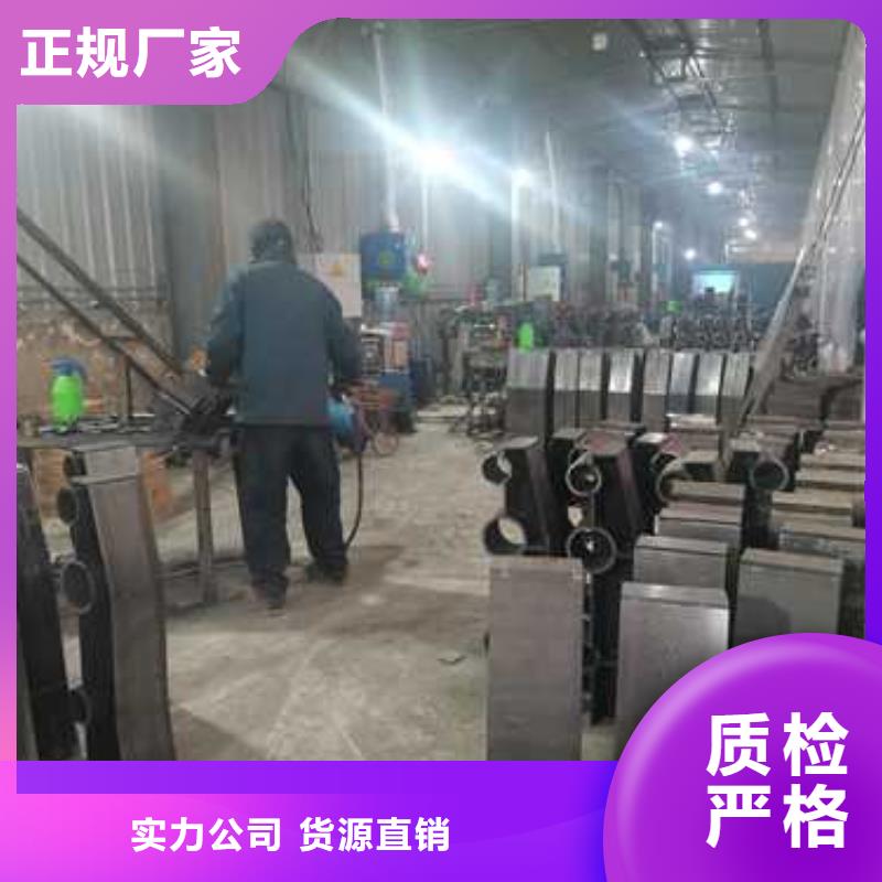 【不銹鋼復合管防撞護欄】-LED防護欄桿加工定制