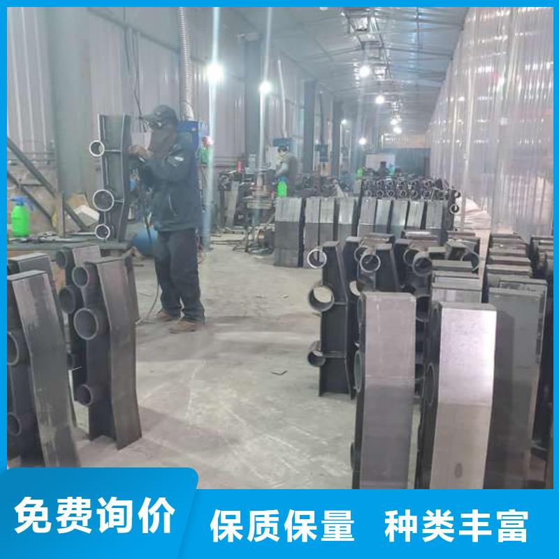 不锈钢复合管护栏_防撞立柱购买的是放心