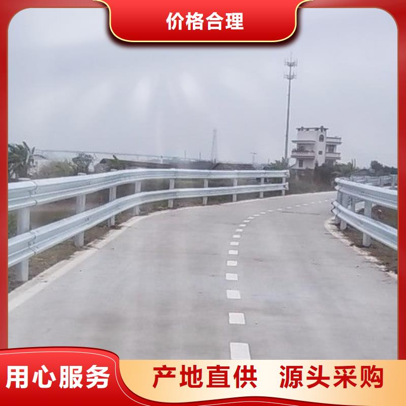 不銹鋼橋梁防護欄桿施工簡單