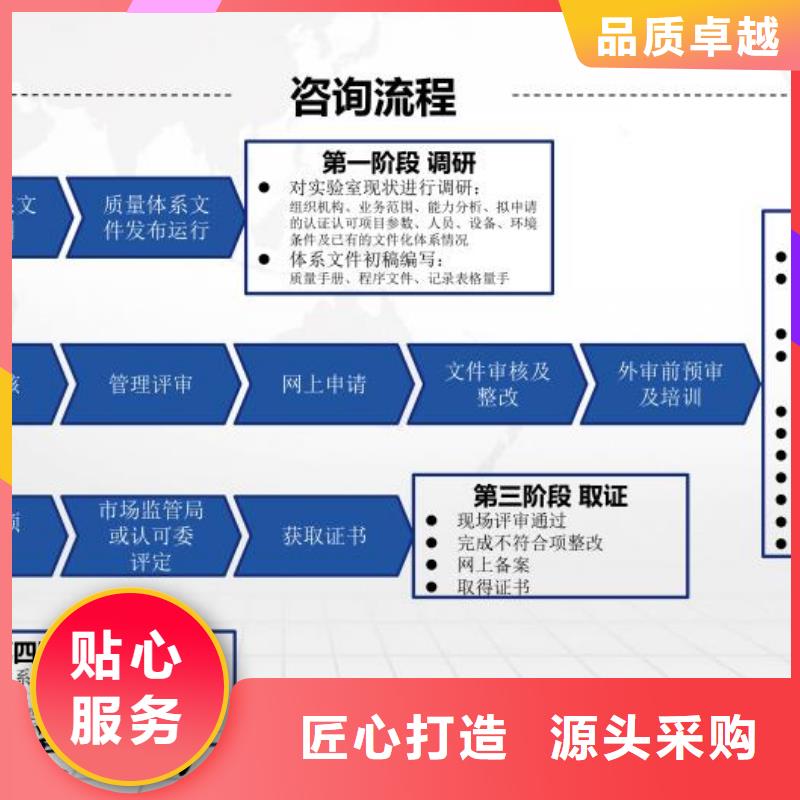 CMA資質認定CMA費用和人員條件多種規格供您選擇