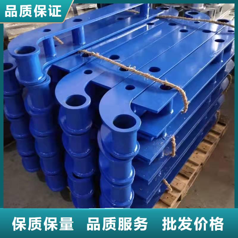 公路碳素鋼噴漆護欄銷售與安裝