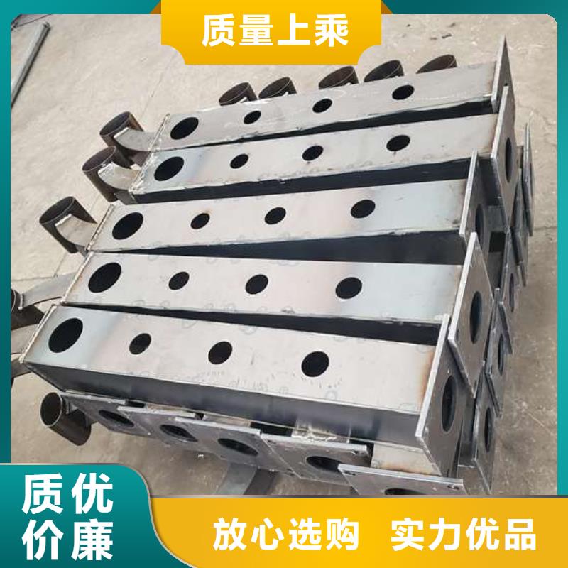陽原防撞不銹鋼復合管欄桿