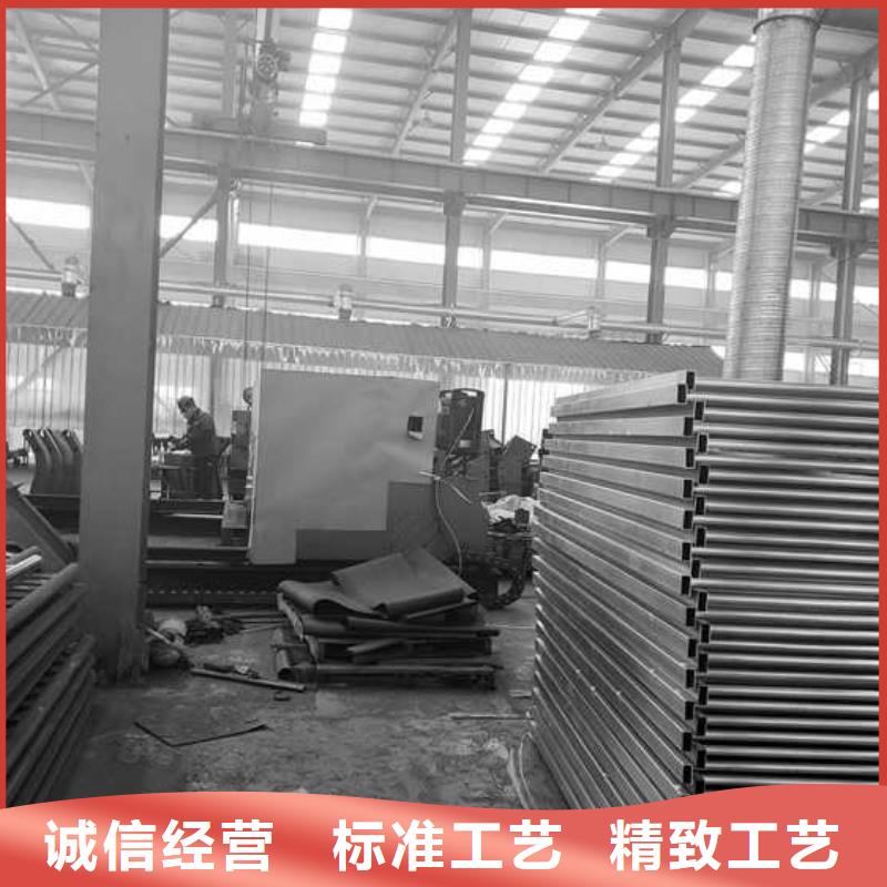 景區鋁合金橋梁護欄施工安裝