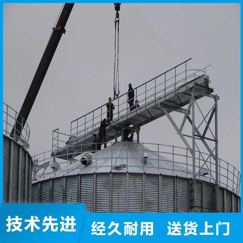 500噸裝配式糧倉存儲倉質量嚴格把控