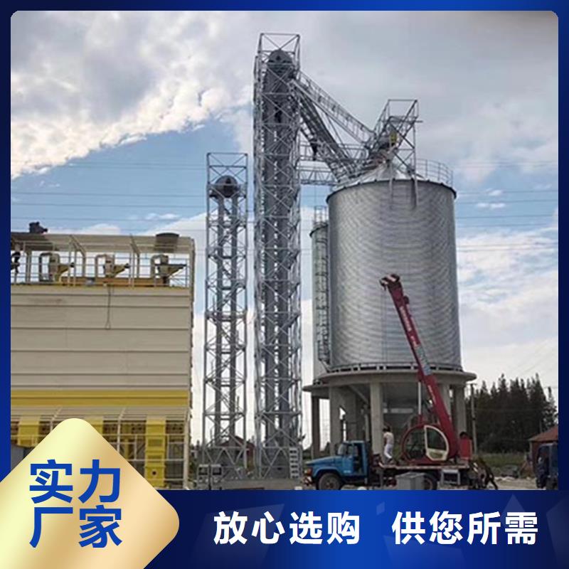 大型立式粮食储存仓安装