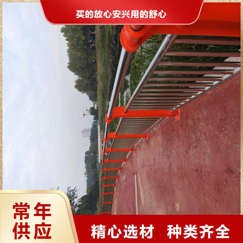 天橋不銹鋼復合管護欄不銹鋼復合管人行道護欄歡迎來廠考察