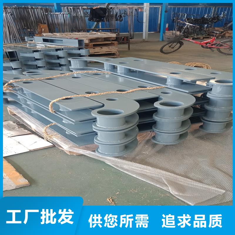 橋梁欄桿護欄免費現場測量不銹鋼復合管景觀護欄